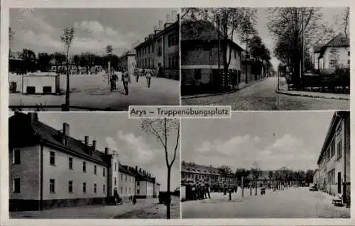 Ak Orzysz Arys Ostpreußen, Truppenübungsplatz, Soldaten