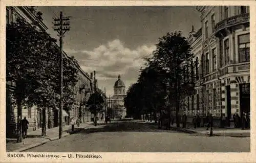 Ak Radom Polen, Pilsudskistraße