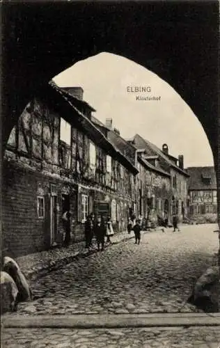 Ak Elbląg Elbing Westpreußen, Klosterhof