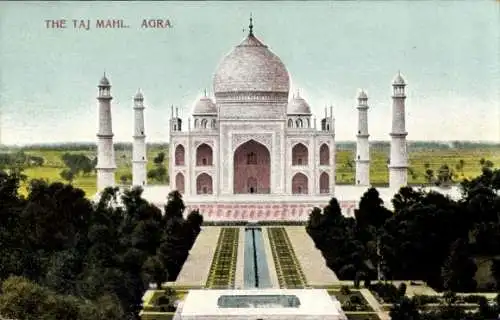 Ak Agra Indien, Taj Mahal
