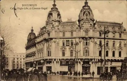 Ak București Bukarest Rumänien, Bodega und Restaurant Kaiser Palast