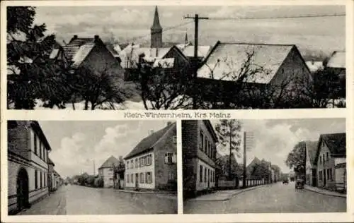 Ak Klein-Winternheim Rheinland Pfalz, Ortsansichten