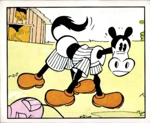 Sammelbild Disney Mickey Nr. 69 Kuh Clarabella