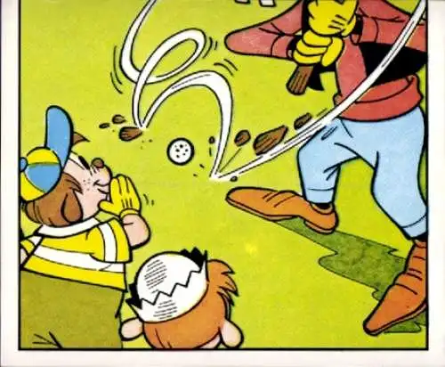 Sammelbild Disney Mickey Nr. 205 Goofy, Golf