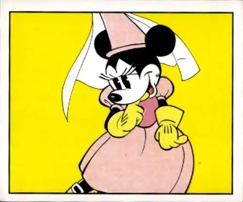 Sammelbild Disney Mickey Nr. 83 Minnie Maus