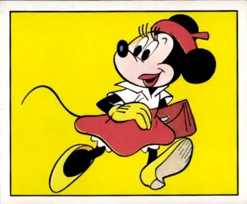 Sammelbild Disney Mickey Nr. 84 Minnie Maus