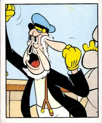 Sammelbild Disney Mickey Nr. 50 Kapitän