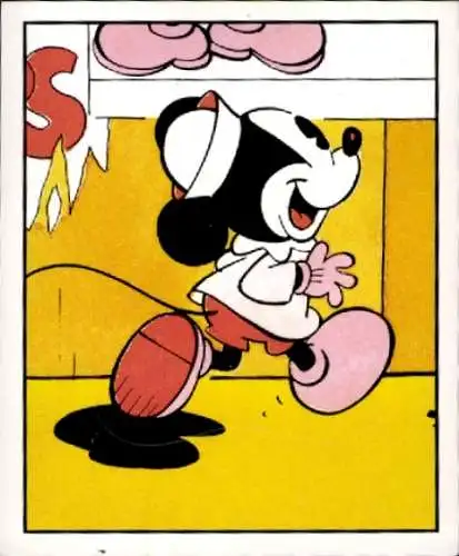 Sammelbild Disney Mickey Nr. 25 Micky Maus