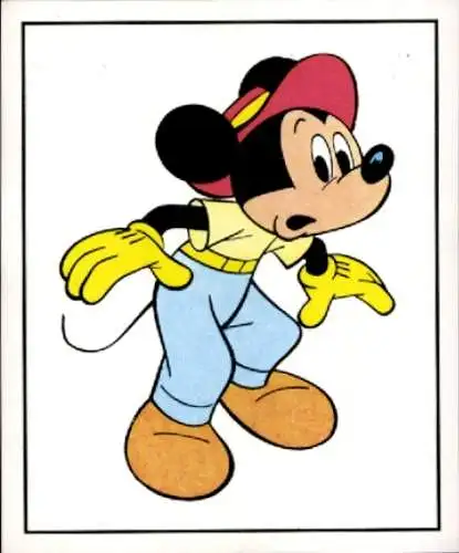 Sammelbild Disney Mickey Nr. 7 Micky Maus