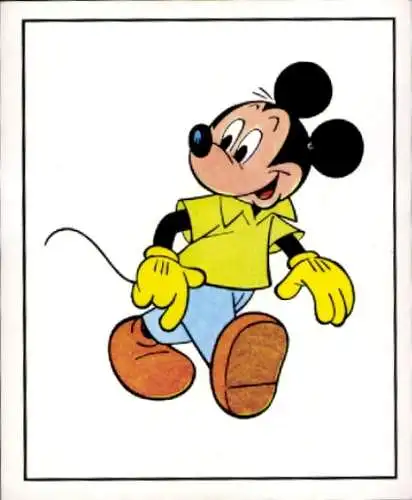 Sammelbild Disney Mickey Nr. 6 Micky Maus