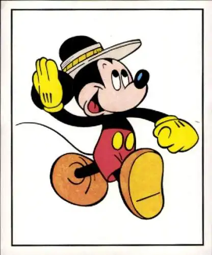 Sammelbild Disney Mickey Nr. 4 Micky Maus