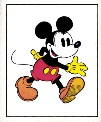 Sammelbild Disney Mickey Nr. 2 Micky Maus