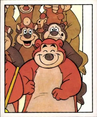 Sammelbild Disney Mickey Nr. 212 Bären