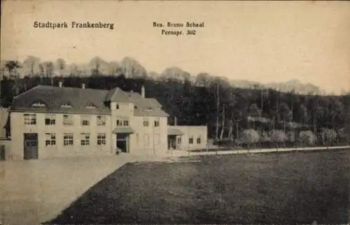 Ak Frankenberg in Sachsen, Stadtpark