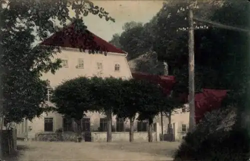 Ak Frankenberg an der Zschopau Sachsen, Fischerschänke Sachsenburg