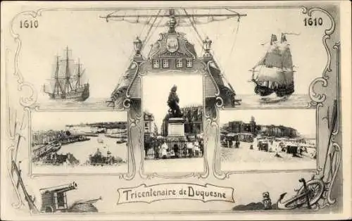 Ak Tricentenaire de Duquesne 1610