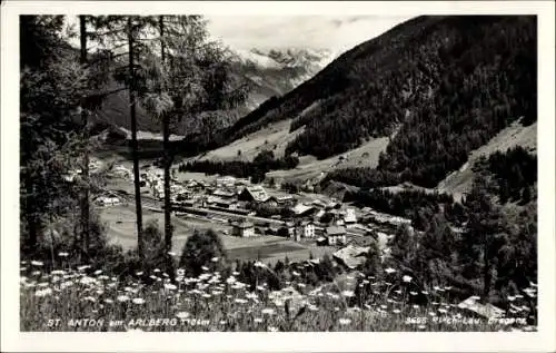 Ak St. Anton am Arlberg Tirol, Totalansicht