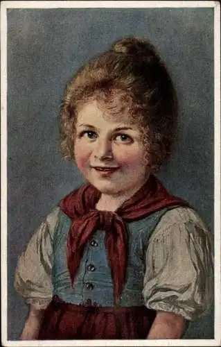 Künstler Ak Rössler, Suzon, Portrait