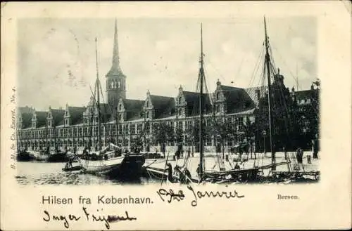 Ak København Kopenhagen Dänemark, Borsen