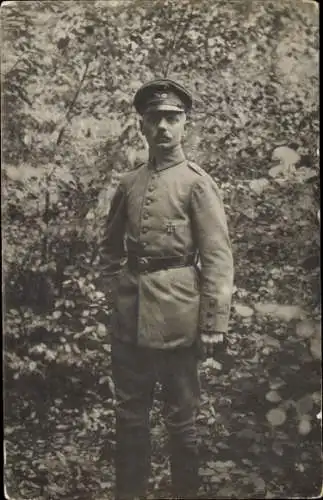 Foto Ak Deutscher Soldat in Uniform, Eisernes Kreuz, Portrait, I WK