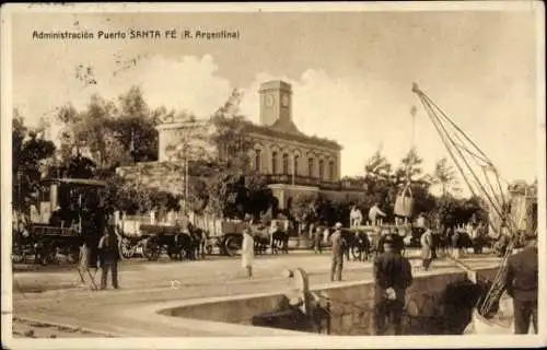 Ak Santa Fé Argentinien, Administracion Puerto