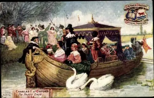 Künstler Ak Ludovici, A., Charles I. in Oxford