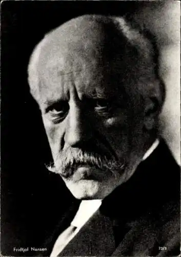 Ak Fridtjof Nansen, Zoologe, Polarforscher, Friedensnobelpreisträger, Portrait