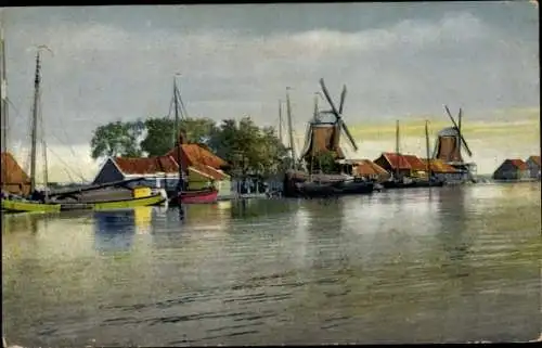 Ak Niederlande, Hollandse Molen