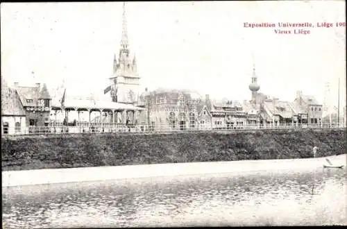 Ak Lüttich, Weltausstellung 1905