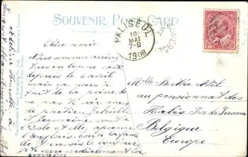 Ak Montreal Québec Kanada, Victoria Square