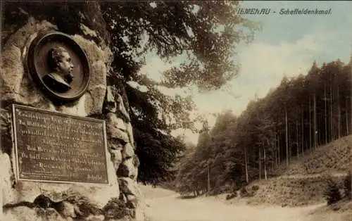 Ak Ilmenau in Thüringen, Scheffeldenkmal