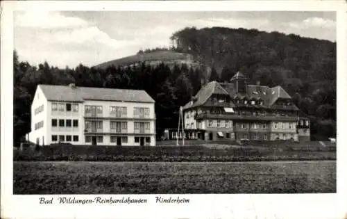 Ak Reinhardshausen Bad Wildungen Hessen, Kinderheim