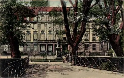 Ak Erbach im Odenwald Hessen, Schloss, Außenansicht, Denkmal