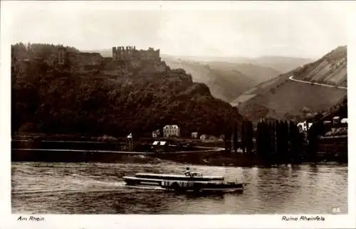 Ak St. Goar am Rhein, Ruine Rheinfels