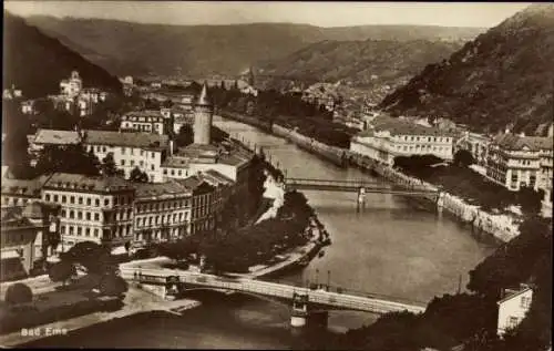 Ak Bad Ems an der Lahn, Teilansicht