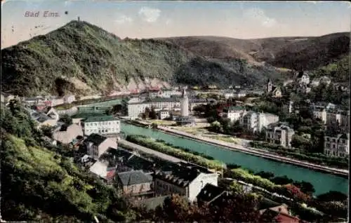 Ak Bad Ems an der Lahn, Teilansicht