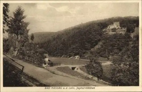 Ak Bad Nassau an der Lahn, Jagdschlösschen