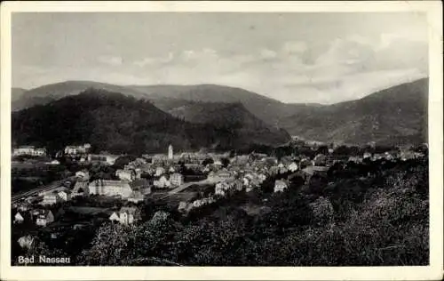 Ak Bad Nassau an der Lahn, Panorama