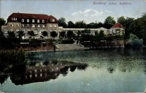 Ak Duisburg im Ruhrgebiet, Solbad Raffelberg