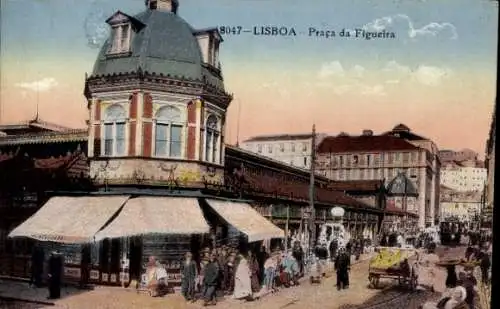Ak Lissabon Lissabon Portugal, Praca da Figueira