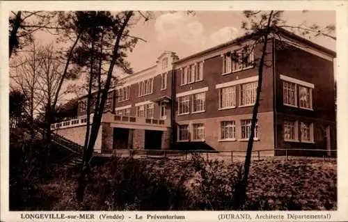 Ak Longeville sur Mer Vendée, Le Preventorium