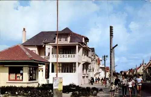 Ak Fort Mahon Plage Somme, Avenue de la plage