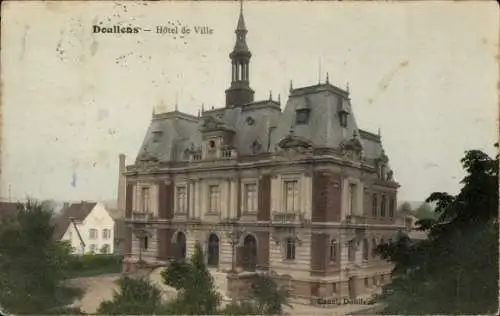 Ak Doullens Somme, Hotel de Ville