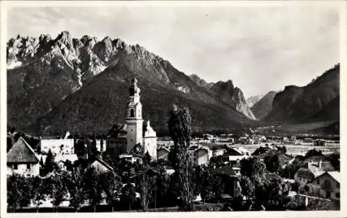 Ak Toblach Dobbiaco Südtirol, Teilansicht