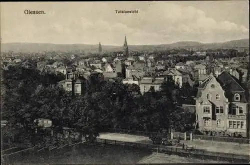 Ak Gießen Gießen an der Lahn Hessen, Totalansicht
