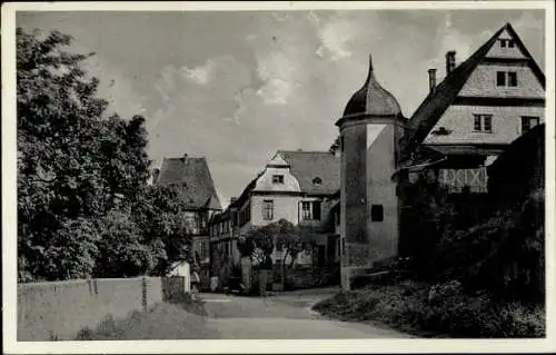 Ak Idstein im Rheingau Taunus Kreis Hessen, Schlossgasse, Straßenpartie