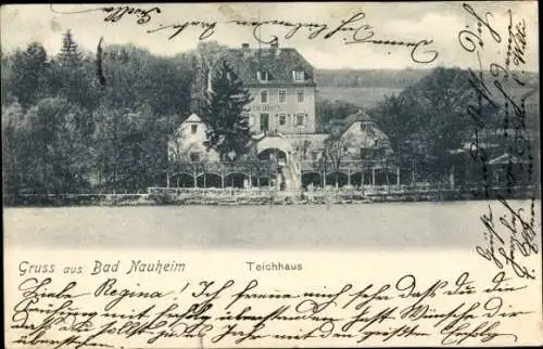 Ak Bad Nauheim in Hessen, Teichhaus
