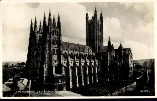 Ak Canterbury Kent England, Kathedrale