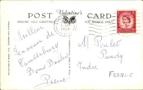 Ak Canterbury Kent England, Kathedrale