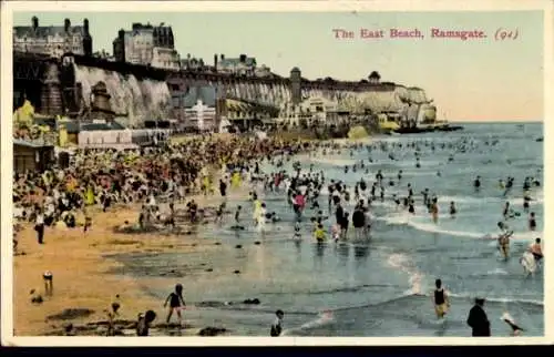 Ak Ramsgate Kent England, East Beach
